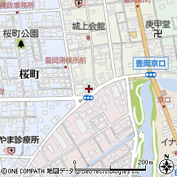 兵庫県豊岡市城南町17-20周辺の地図