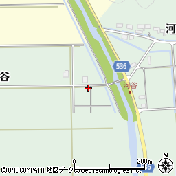 兵庫県豊岡市河谷65周辺の地図