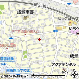 チケパ町田成瀬が丘第１駐車場周辺の地図