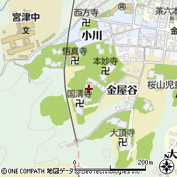 経王寺周辺の地図