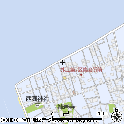 鳥取県境港市外江町2754-2周辺の地図