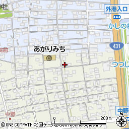 鳥取県境港市中野町157周辺の地図