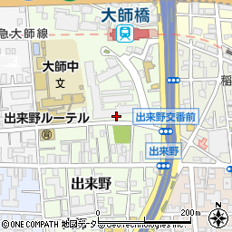 大同特殊鋼株式会社　川崎工場寮周辺の地図