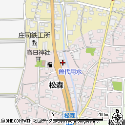 関信用金庫美濃支店周辺の地図