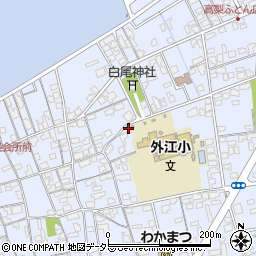 鳥取県境港市外江町2104周辺の地図