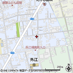 鳥取県境港市外江町1725-2周辺の地図