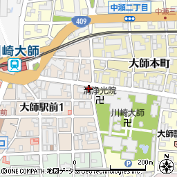 南天堂民芸店周辺の地図