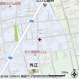 鳥取県境港市外江町1561周辺の地図