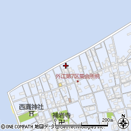 鳥取県境港市外江町2748周辺の地図