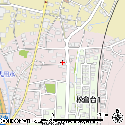 岐阜県美濃市松森2003周辺の地図