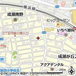 東京都町田市成瀬が丘3丁目5-7周辺の地図
