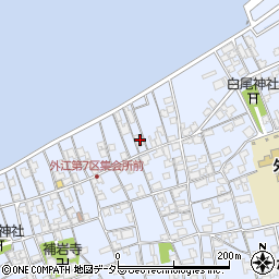 鳥取県境港市外江町2714周辺の地図