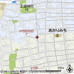 鳥取県境港市中野町419周辺の地図