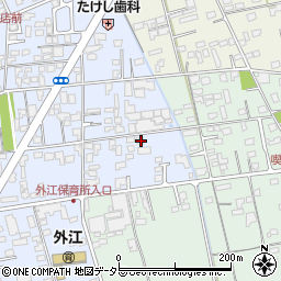 鳥取県境港市外江町1567周辺の地図