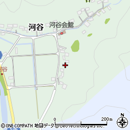 兵庫県豊岡市河谷701周辺の地図