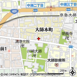 ＣＯＰＡＣＡＢＡＮＡ川崎大師周辺の地図