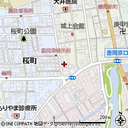 兵庫県豊岡市城南町17-29周辺の地図