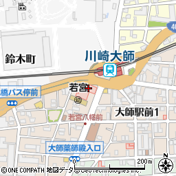 宮川病院周辺の地図