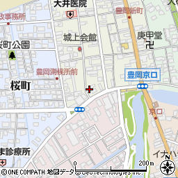 兵庫県豊岡市城南町18-21周辺の地図