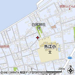 鳥取県境港市外江町2072周辺の地図