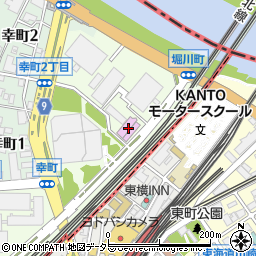川崎市産業振興会館周辺の地図