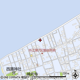 鳥取県境港市外江町2738周辺の地図