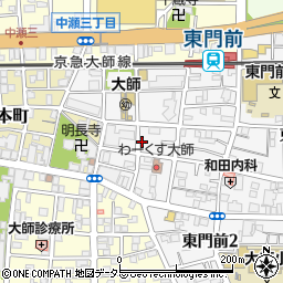 港屋京染店周辺の地図