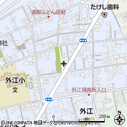 鳥取県境港市外江町1708周辺の地図