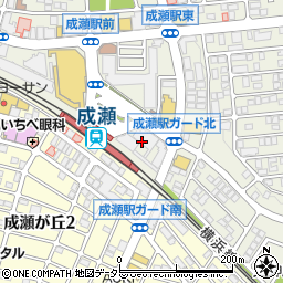成瀬皮フ科診療所周辺の地図