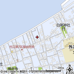 鳥取県境港市外江町2697周辺の地図
