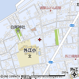 鳥取県境港市外江町2053-1周辺の地図