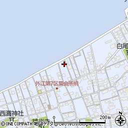 鳥取県境港市外江町2722周辺の地図