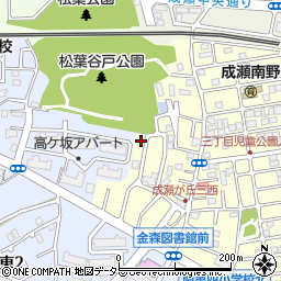 東京都町田市成瀬が丘3丁目1109-5周辺の地図
