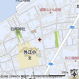 鳥取県境港市外江町2053-6周辺の地図