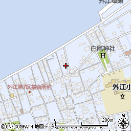 鳥取県境港市外江町2689周辺の地図