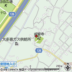 徳永町公民館周辺の地図