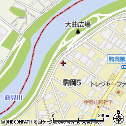 青山鋼業神奈川支店周辺の地図