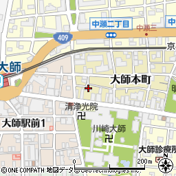 松井田畳店周辺の地図
