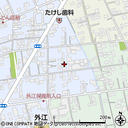 鳥取県境港市外江町1583-4周辺の地図