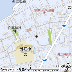 鳥取県境港市外江町2054-2周辺の地図
