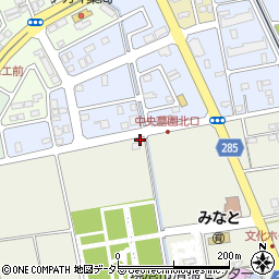 鳥取県境港市中野町2164-1周辺の地図