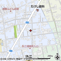 鳥取県境港市外江町1724周辺の地図