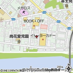 パリミキ　綱島店周辺の地図