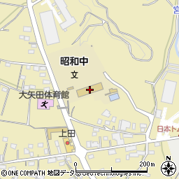 美濃市立昭和中学校周辺の地図