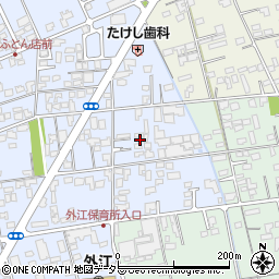 鳥取県境港市外江町1586周辺の地図