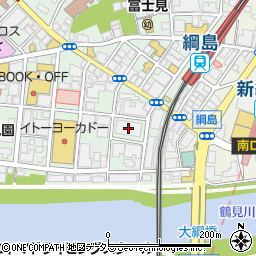 三井のリハウス　綱島店周辺の地図
