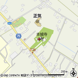 本城寺周辺の地図