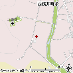 滋賀県長浜市西浅井町余1404周辺の地図