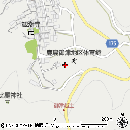 松江市立　御津保育所周辺の地図