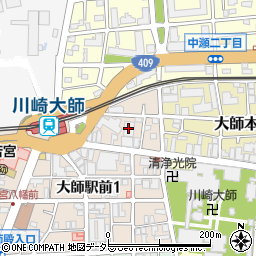 山本商会株式会社　本社周辺の地図